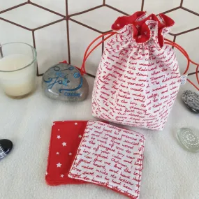 Lingettes - sac de transport - panière