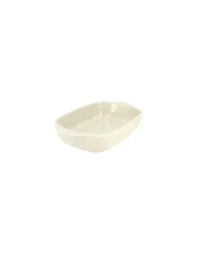 plat à four rectangulaire 27 x 16.5 cm beige - octave - menastyl
