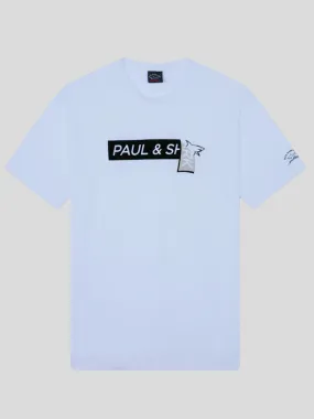 Tee-shirt Blanc Paul & Shark Grande Taille  homme grande taille - Capelstore